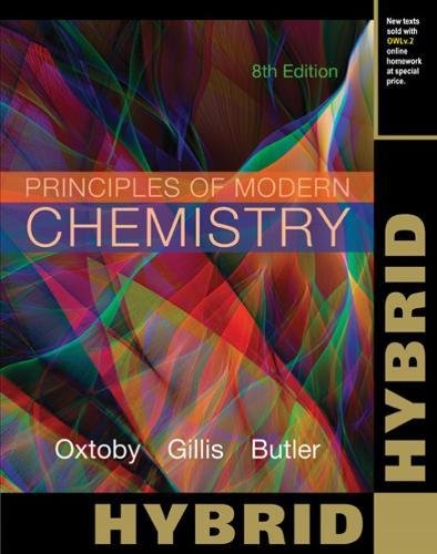 Imagen de archivo de Principles of Modern Chemistry, Hybrid Edition (with OWLv2 Printed Access Card) a la venta por HPB-Red