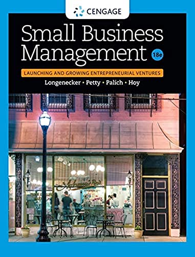 Imagen de archivo de Small Business Management: Launching & Growing Entrepreneurial Ventures a la venta por A Team Books