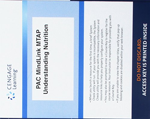 Beispielbild fr LMS Integrated for MindTap Nutrition, 1 term (6 months) Printed Access Card for Whitney/Rolfes Understanding Nutrition zum Verkauf von Bulrushed Books