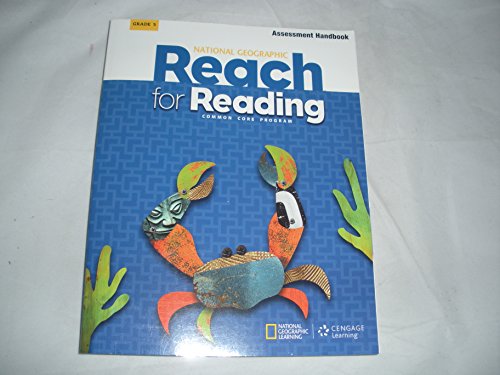 Stock image for National Geographic, Cengage Learning Reach For Reading Grade 5, Common Core: Assessment Handbook With Answer Keys (2017 Copyright) for sale by ~Bookworksonline~