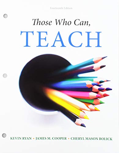 Stock image for Those Who Can, Teach for sale by Textbook Brokers