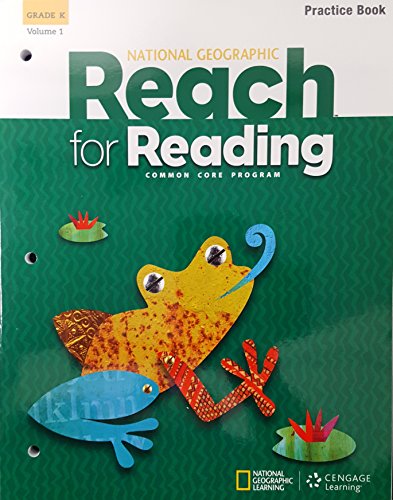 Imagen de archivo de Reach for Reading, Common Core Program, Grade K, Volume 1, Units 1-4, Practice Book, 9781305498952, 130549895X, 2017 a la venta por Jenson Books Inc