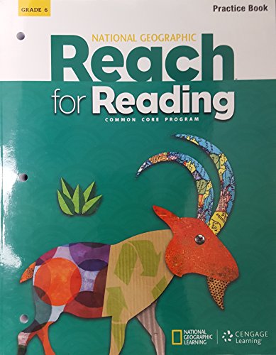 Imagen de archivo de Reach for Reading, Common Core Program, Grade 6, Practice Book, 9781305498969, 1305498968, 2017 a la venta por SecondSale