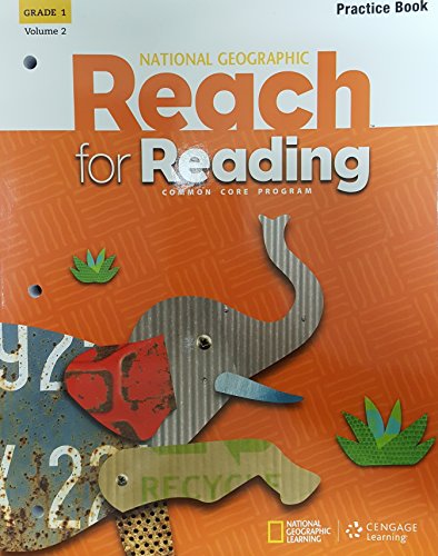 Imagen de archivo de Reach for Reading, Common Core Program, Grade 1, Volume 2, Units 5-8, Practice Book, 9781305499003, 130549900X, 2016 a la venta por ThriftBooks-Atlanta