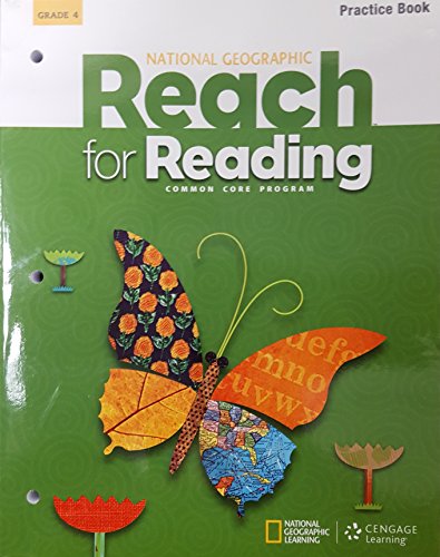 Imagen de archivo de Reach for Reading, Common Core Program, Grade 4, Practice Book, 9781305499065, 1305499069, 2017 a la venta por Jenson Books Inc