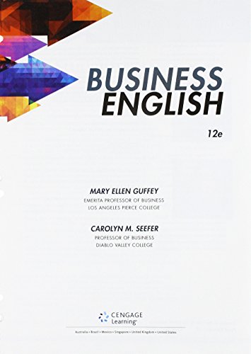 Stock image for Business English (with Premium Website, 1 Term (6 Months) Printed Access Card) for sale by TextbookRush