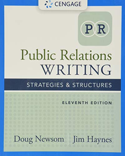 Stock image for Public Relations Writing: Strategies & Structures for sale by BooksRun