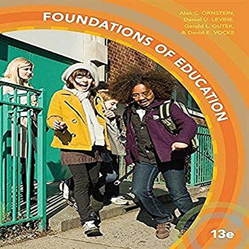 Stock image for Foundations of Education for sale by Better World Books