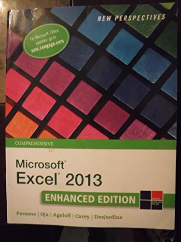 Beispielbild fr New Perspectives on MicrosoftExcel 2013, Comprehensive Enhanced Edition (Microsoft Office 2013 Enhanced Editions) zum Verkauf von SecondSale