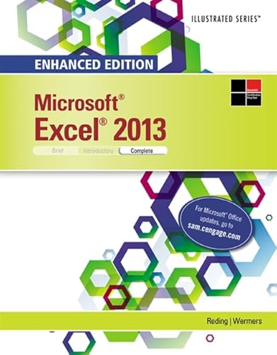 Imagen de archivo de Microsoft Excel 2013: Complete (Microsoft Office 2013 Enhanced Editions) a la venta por The Maryland Book Bank