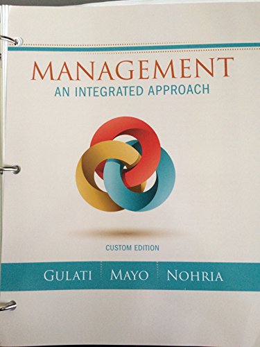 9781305502086: Management: An Integrated Approach (Mindtap Course List)