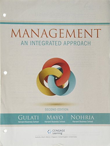9781305502109: Management: An Integrated Approach