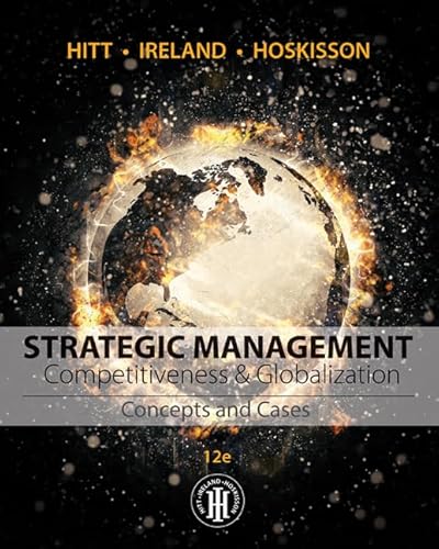 Imagen de archivo de Strategic Management: Concepts and Cases: Competitiveness and Globalization a la venta por HPB-Red