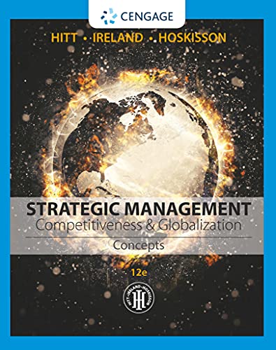 Beispielbild fr Strategic Management: Concepts: Competitiveness and Globalization zum Verkauf von Zoom Books Company