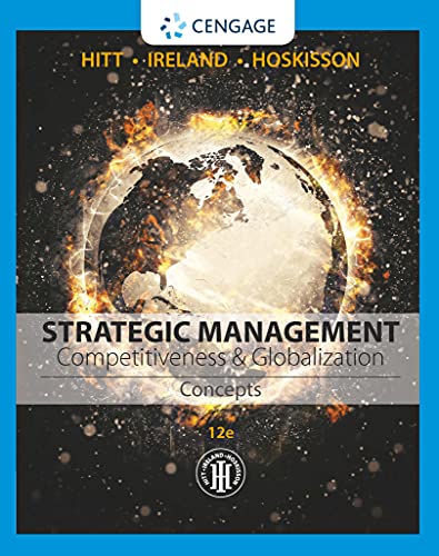 Imagen de archivo de Strategic Management: Concepts: Competitiveness and Globalization a la venta por Zoom Books Company