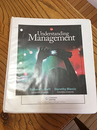 Imagen de archivo de Understanding Management a la venta por Better World Books