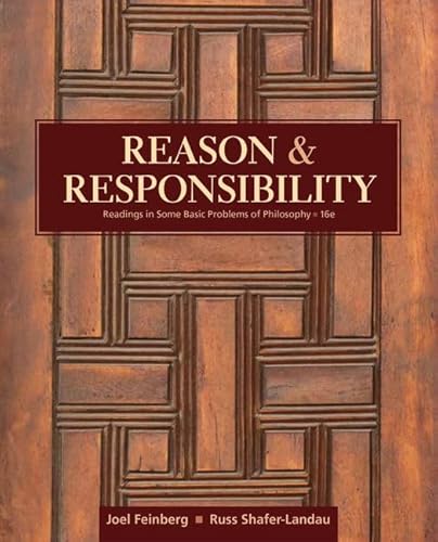 9781305502444: Reason and Responsibility: Readings in Some Basic Problems of Philosophy (Mindtap Course List)