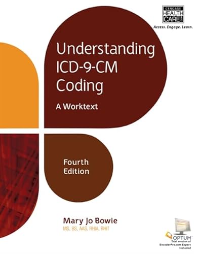 Stock image for Understanding ICD-9-CM Coding: A Worktext for sale by HPB-Red