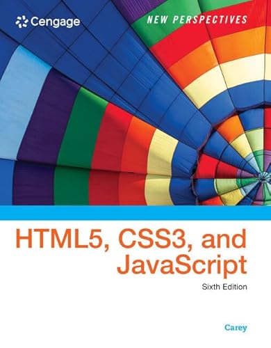 9781305503922: New Perspectives on HTML5, CSS3, and JavaScript