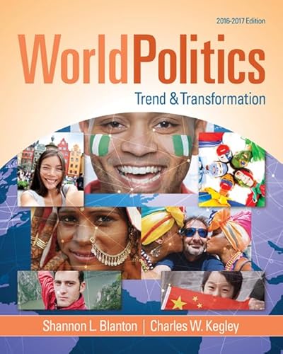 9781305504875: World Politics: Trend and Transformation 2016-2017