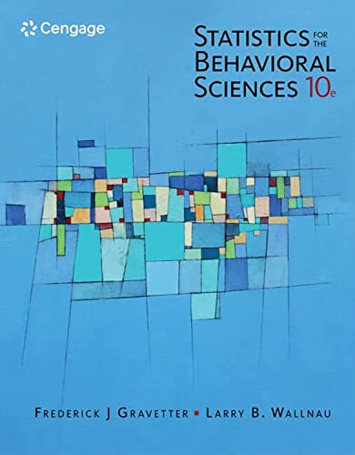 Imagen de archivo de Statistics for the Behavioral Sciences - Standalone Book a la venta por HPB-Red