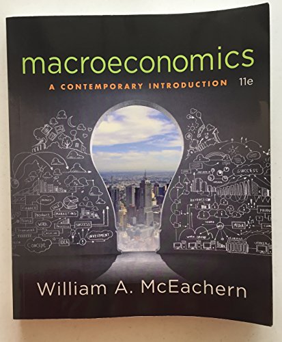 Imagen de archivo de Macroeconomics: A Contemporary Introduction a la venta por Bulrushed Books