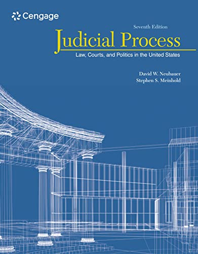 Beispielbild fr Judicial Process: Law, Courts, and Politics in the United States zum Verkauf von BooksRun