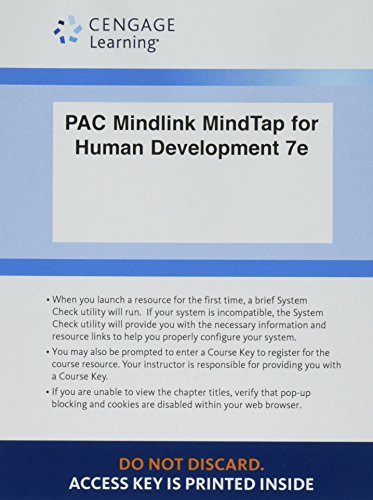 9781305508545: LMS Integrated for MindTap Psychology, 1 term (6 months) Printed Access Card for Kail/Cavanaugh’s Human Development: A Life-Span View, 7th