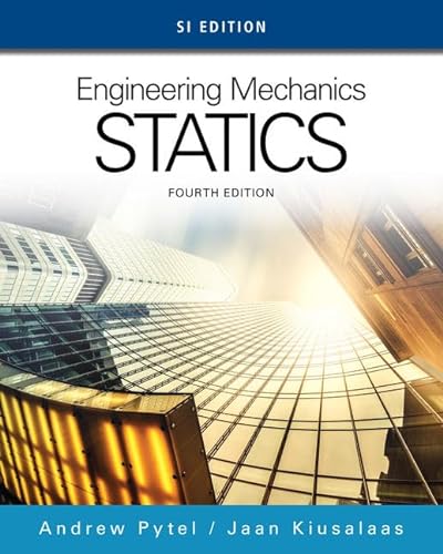 Imagen de archivo de Engineering Mechanics: Statics, SI Edition a la venta por MusicMagpie