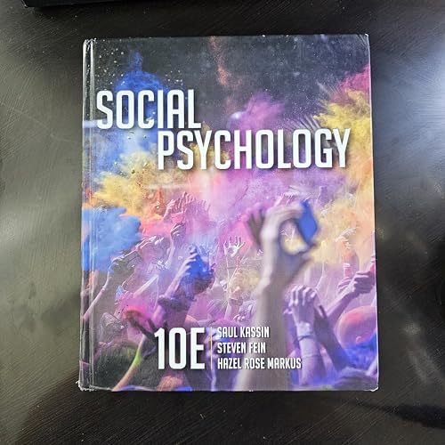 Beispielbild fr Social Psychology zum Verkauf von AwesomeBooks