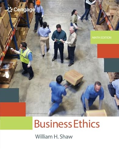 Imagen de archivo de Business Ethics: A Textbook with Cases a la venta por HPB-Red