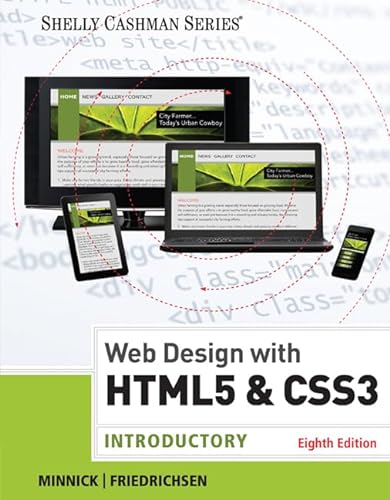 Stock image for Web Design with HTML & CSS3: Introductory (Shelly Cashman Series) for sale by One Planet Books