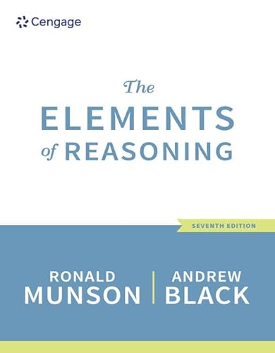 Stock image for The Elements of Reasoning for sale by Pieuler Store