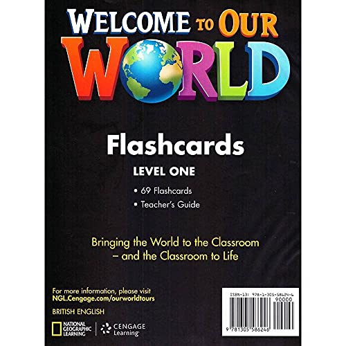 Beispielbild fr Welcome to Our World 1: Flashcards Set zum Verkauf von Blackwell's