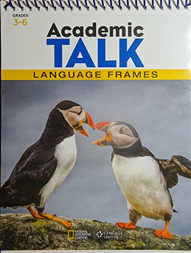 9781305586727: Academic TALK, Language Frames, Grades 3-6
