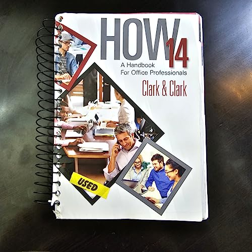 Stock image for HOW 14: A Handbook for Office Professionals, Spiral bound Version for sale by St Vincent de Paul of Lane County