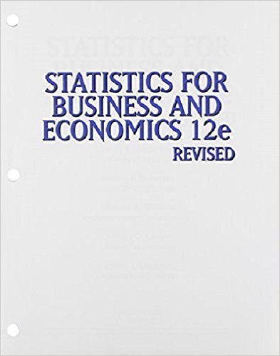 Stock image for Statistics for Business and Economics 12e revised with Access code for sale by Hawking Books