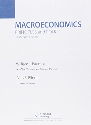 Beispielbild fr Bundle: Macroeconomics: Principles and Policy, 13th + Aplia, 1 term Printed Access Card zum Verkauf von SecondSale