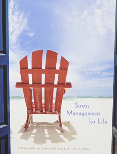 9781305620230: Bundle: Stress Management for Life: A Research-Based Experiential Approach, 4th + CourseMate, 1 term (6 months) Access Code