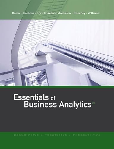 Beispielbild fr Essentials of Business Analytics zum Verkauf von BooksRun
