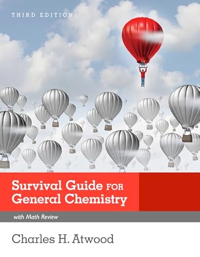 Beispielbild fr Survival Guide for General Chemistry with Math Review and Proficiency Questions : How to Get an A zum Verkauf von Better World Books