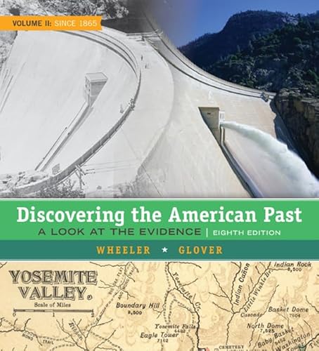 Stock image for Discovering the American Past Volume 2 Since 1865 for sale by Blackwell's