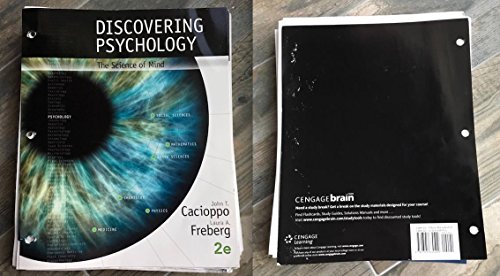 Stock image for Discovering Psychology: The Science of Mind, Loose-leaf Edition for sale by BooksRun