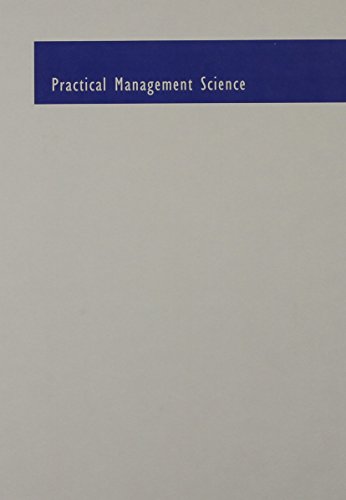 Beispielbild fr Practical Management Science zum Verkauf von The Book Cellar, LLC