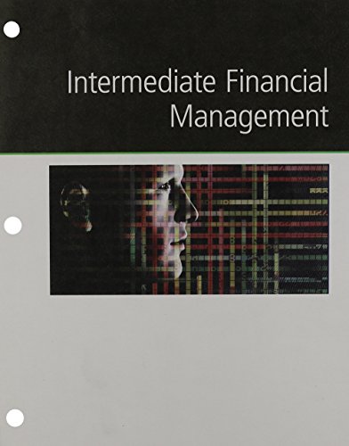 Imagen de archivo de Intermediate Financial Management, Loose-Leaf a la venta por HPB-Red