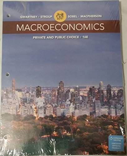 Stock image for Macroeconomics: Private & Public Choice, Loose-Leaf Version for sale by BooksRun