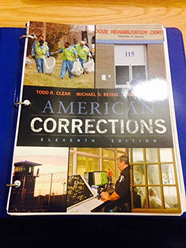 Imagen de archivo de American Corrections a la venta por SecondSale