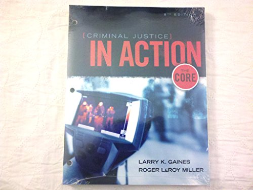 Imagen de archivo de Criminal Justice in Action: The Core, Loose-leaf Version a la venta por HPB-Red