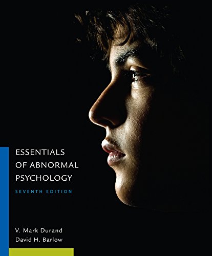Imagen de archivo de Essentials of Abnormal Psychology a la venta por Blue Vase Books