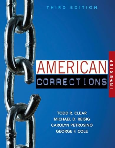 9781305633735: American Corrections in Brief